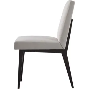 As Shown: fabric 94-540 (no longer available), Caviar finish