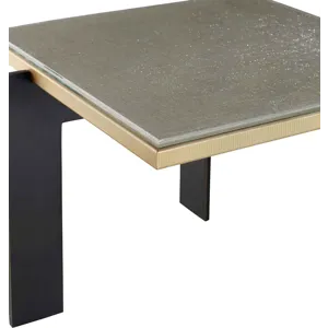 As Shown: Oil Rubbed Brass base, Bright Bronze with Mica glass top