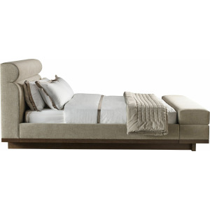 Barbara Barry Panorama Platform Queen Bed with Bench