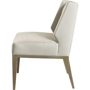 As Shown: seat and back fabric 93-165, outside leather L1532 (no longer available), Sand finish (no 