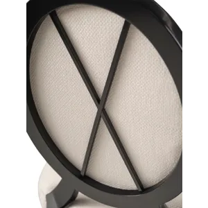 Barbara Barry Oval X-Back Dining Arm Chair