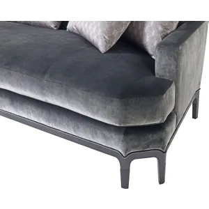 As Shown: fabric 19-812, pillow fabric 86-535 (no longer available), Black Mink finish, Oil Rubbed B