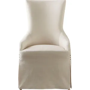 As Shown: 74-535 fabric with Small Bronze Nail Trim, Daybreak finish