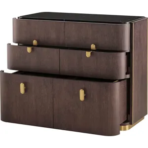 As Shown: Obsidian with Polished Nero Marquina Marble