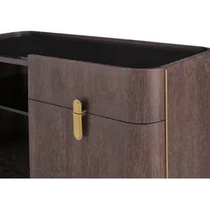As Shown: Obsidian with Natural Bronze