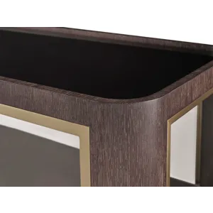 As Shown: Obsidian with Natural Bronze