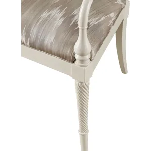 As Shown: fabric 83-260 (limited availability), Ivory Paint finish