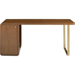 As Shown: Nougat finish, left facing