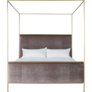 As Shown: fabric 64-771 (no longer available), Natural Bronze finish