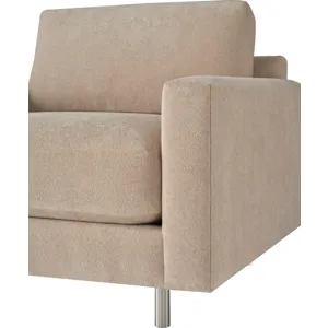As Shown: Polished Stainless Steel, Essentials Value fabric 23-151