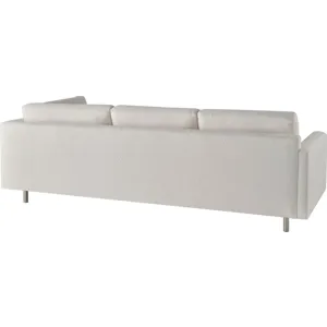 As Shown: Polished Stainless Steel, Essentials Value fabric 23-143