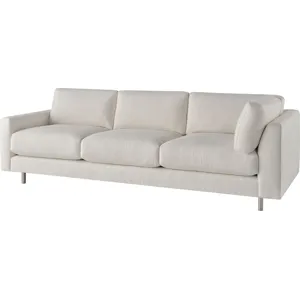 As Shown: Polished Stainless Steel, Essentials Value fabric 23-143