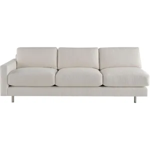 As Shown: Polished Stainless Steel, Essentials Value fabric 23-143
