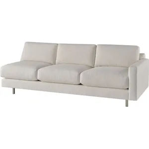 As Shown: Polished Stainless Steel, Essentials Value fabric 23-143