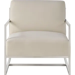 As Shown: Polished Stainless Steel, Essentials Value fabric 23-156