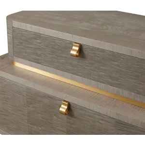 As Shown: Sterling with Natural Bronze