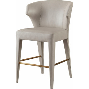 Baker Luxe Lapel Counter Stool