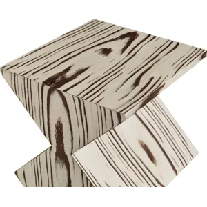 As Shown: White Ebony