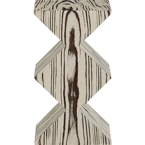 As Shown: White Ebony