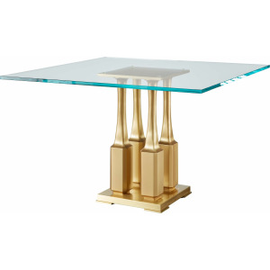 Baker Luxe Villa Square Dining Table