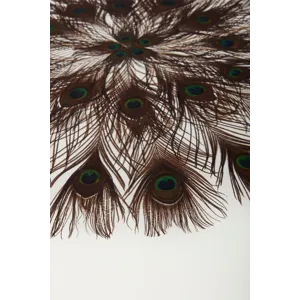 Baker Luxe Peacock Square Cocktail Table