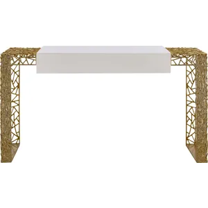 As Shown: Liquid Bronze with Brilliant White