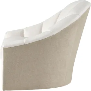 As Shown: outback and side fabric 21-475, inside fabric 44-530, swivel base