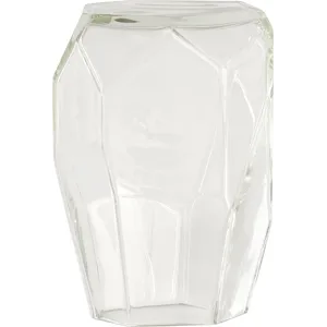 As Shown: Transparent Murano glass