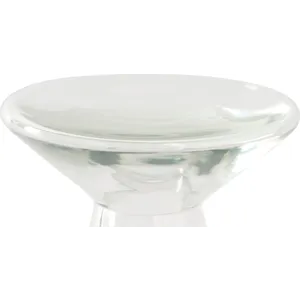 As Shown: Transparent Murano glass