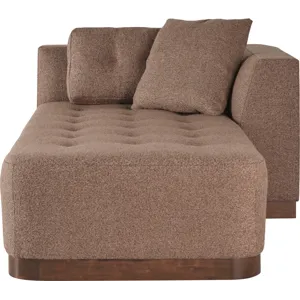 As Shown: fabric 22-115 (no longer available), Nougat finish