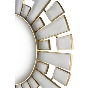 As Shown: Frosted Murano glass with Bronzino