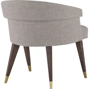 As Shown: fabric 22-126, Obsidian finish