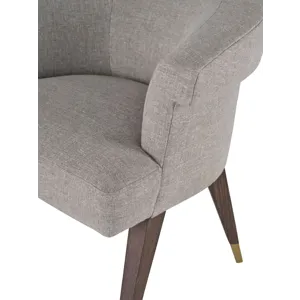 As Shown: fabric 22-126, Obsidian finish