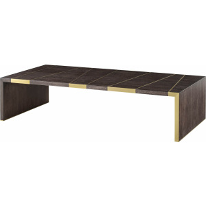 Thomas Pheasant Zigzag Cocktail Table