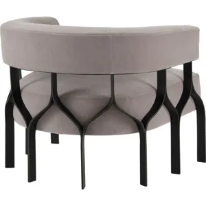 As Shown: fabric 930-014, Blackened Bronze