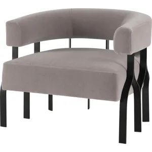 As Shown: fabric 930-014, Blackened Bronze