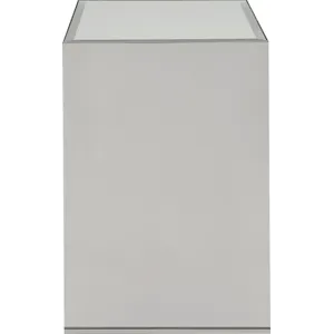 As Shown: Polished Stainless Steel with Mirror