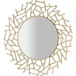 Baker Luxe Fret Mirror