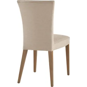 As Shown: Toffee finish, fabric 45-627