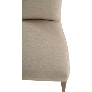 As Shown: Toffee finish, fabric 45-627