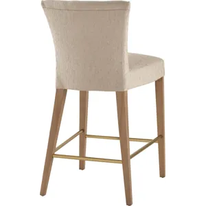 As Shown: fabric 45-627, Toffee finish, Natural Bronze hardware