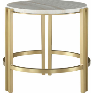 Baker Luxe Clasp Side Table