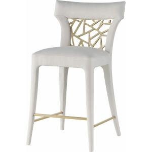 Baker Luxe Filigree Counter Stool