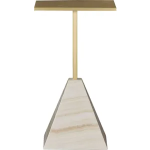 As Shown: Natural Bronze with White Bubble Onyx
