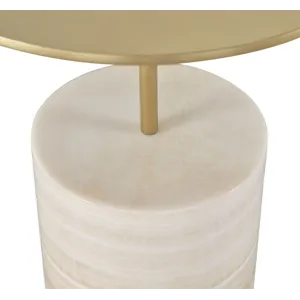 As Shown: Natural Bronze with White Bubble Onyx