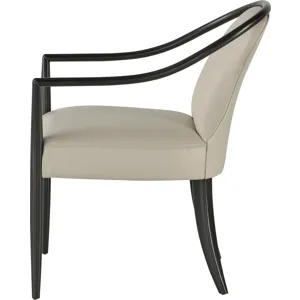 As Shown: leather L2102, Ebony Paint