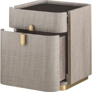 As Shown: Sterling with Natural Bronze