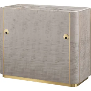 As Shown: Sterling with Polished Calacatta Gold Marble