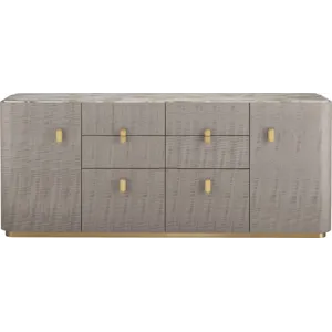 As Shown: Sterling with Polished Calacatta Gold Marble