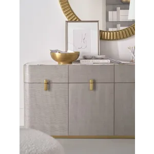 As Shown: Sterling with Polished Calacatta Gold Marble